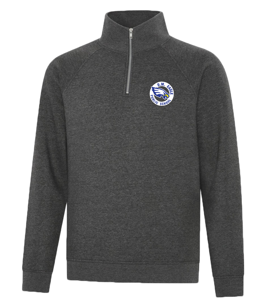Eagles Staff Adult Vintage 1/4 Zip Sweatshirt with Embroidered Logo