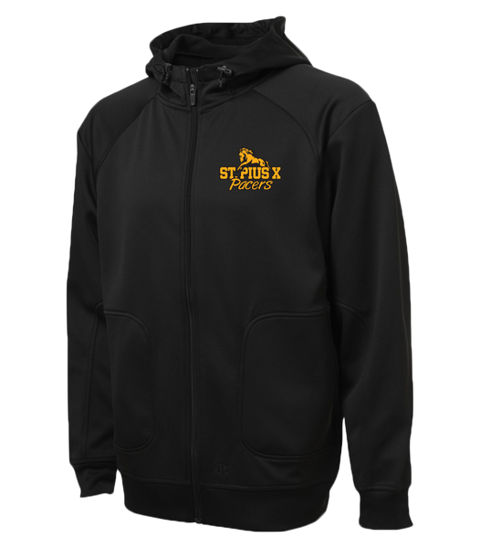Pacers Staff Adult Hooded Yoga jacket with Embroidered Logo