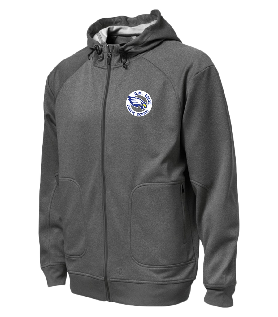 Eagles Staff Adult Hooded Yoga jacket with Embroidered Logo