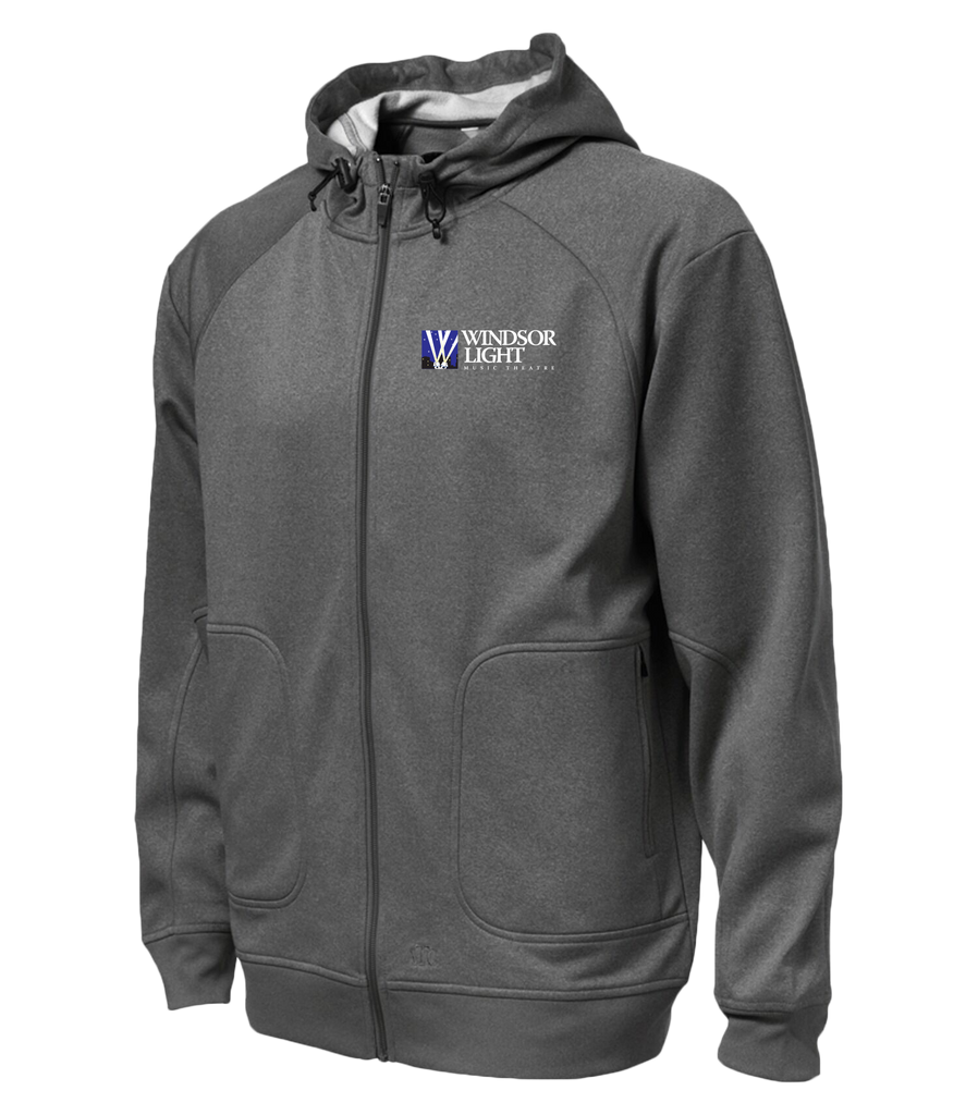Windsor Light Music Theatre Adult Hooded Yoga jacket with Embroidered Logo