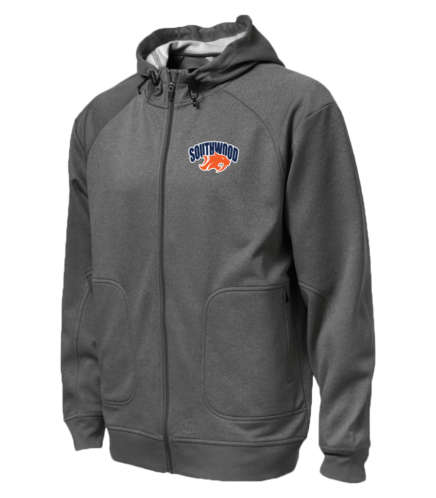 Sabres Staff Adult Hooded Yoga jacket with Embroidered Logo
