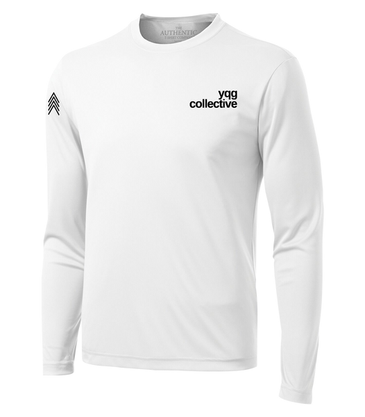 YQG Collective Dri-Fit Long Sleeve with Printed Logo