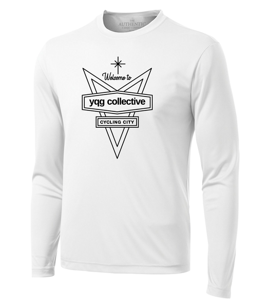 Welcome to YQG Collective Dri-Fit Long Sleeve with Printed Logo