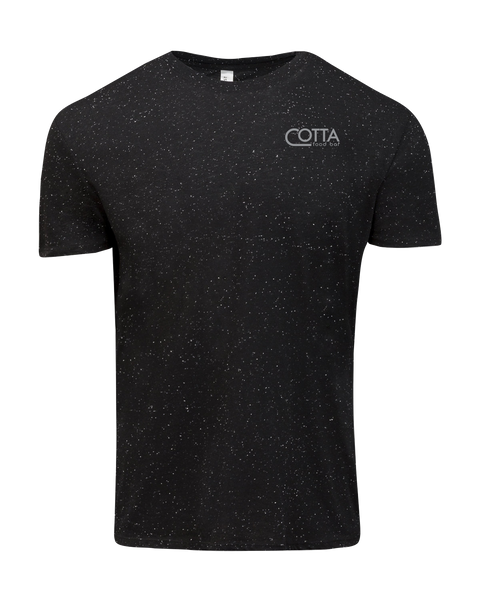 Cotta Adult Triblend Fleck Short-Sleeve T-Shirt with Printed Logo