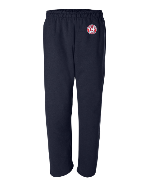 Windsor South Canadians Adult Open-Bottom Sweatpants with Printed logo