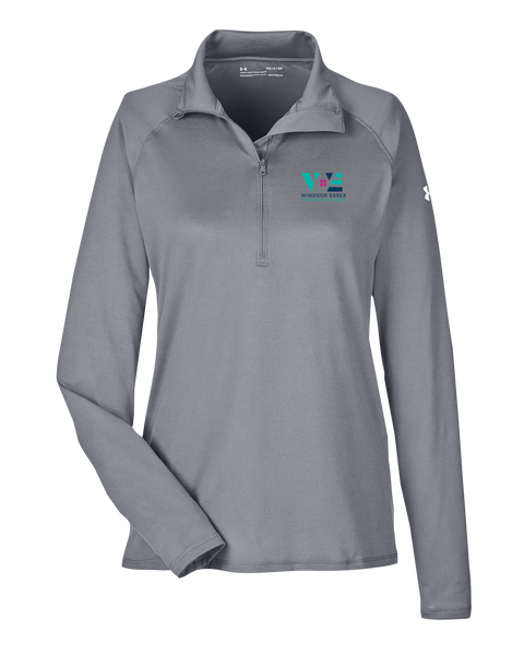 Windsor Essex Community Housing Under Armour Ladies' UA Tech™ Quarter-Zip with Embroidered Logo