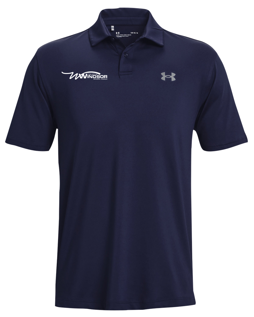 City of Windsor Under Armour Men's Polo with Printed Logo