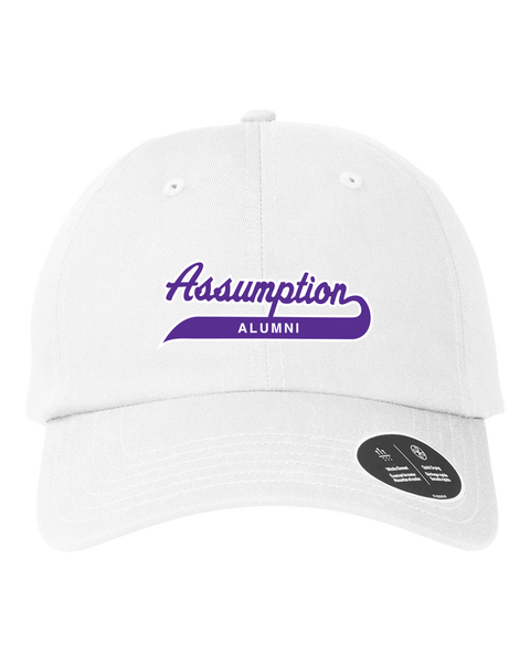 "Assumption Alumni Script" Adult Under Armour® Team Cap with Embroidered Logo