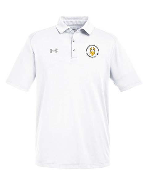 Windsor Essex Sports Hall Of Fame Adult Tipped Teams Performance Polo with Embroidered Logo