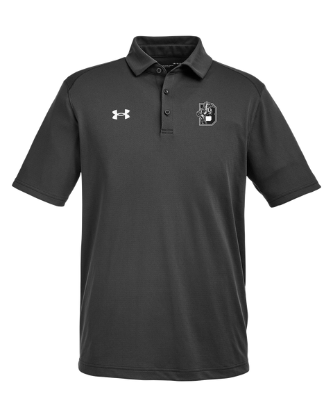 Frank W. Begley Mens' Tipped Teams Performance Polo with Embroidered Logo