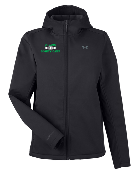 LADIES Suzuki Under Armour Ladies' ColdGear® Infrared Shield 2.0 Hooded Jacket with *Embroidered* Logo