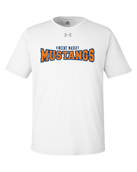 Vincent Massey Adult Under Armour® Team T-Shirt with Printed Logo