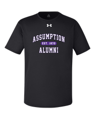 "Assumption Alumni Est. 1870" Adult Under Armour® Team T-Shirt with Printed Logo