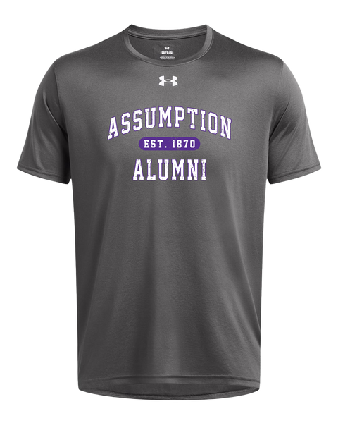 "Assumption Alumni Est. 1870" Adult Under Armour® Team T-Shirt with Printed Logo