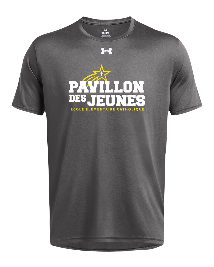 Pavillon Des Jeunes Adult Under Armour® Tech T-Shirt with Printed Logo