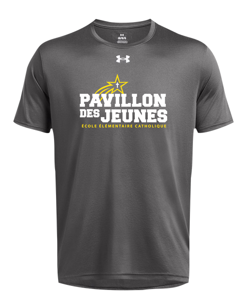 Pavillon Des Jeunes Adult Under Armour® Tech T-Shirt with Printed Logo