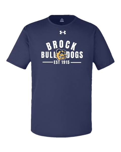 General Brock EST 1915 Adult Under Armour® Team T-Shirt with Printed Logo