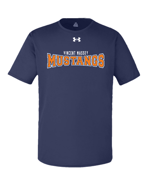 Vincent Massey Adult Under Armour® Team T-Shirt with Printed Logo
