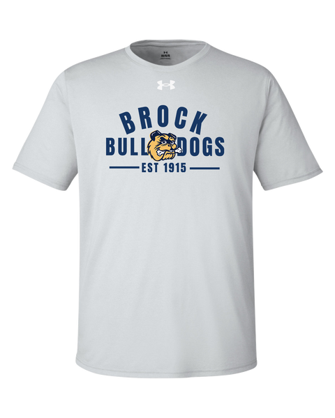 General Brock EST 1915 Adult Under Armour® Team T-Shirt with Printed Logo