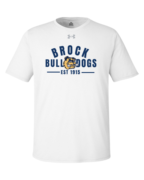 General Brock EST 1915 Adult Under Armour® Team T-Shirt with Printed Logo