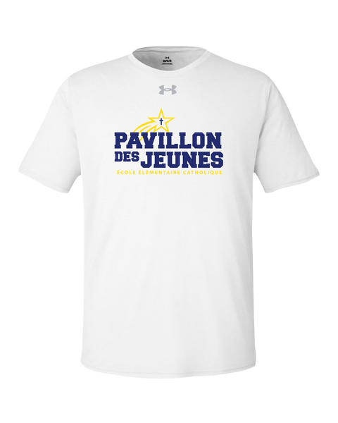 Pavillon Des Jeunes Adult Under Armour® Tech T-Shirt with Printed Logo