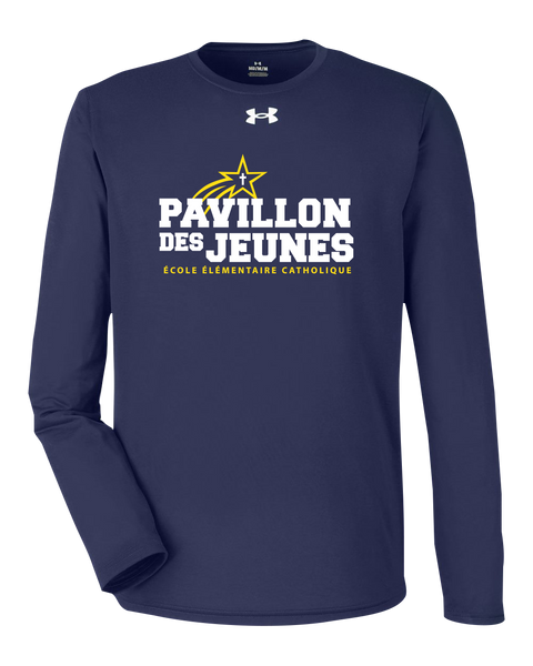 Pavillon Des Jeunes Adult Under Armour® Long Sleeve T-Shirt with Printed Logo