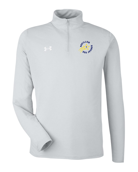 Pavillon Des Jeunes Adult Under Armour Half-Zip Pullover with Embroidered Logo