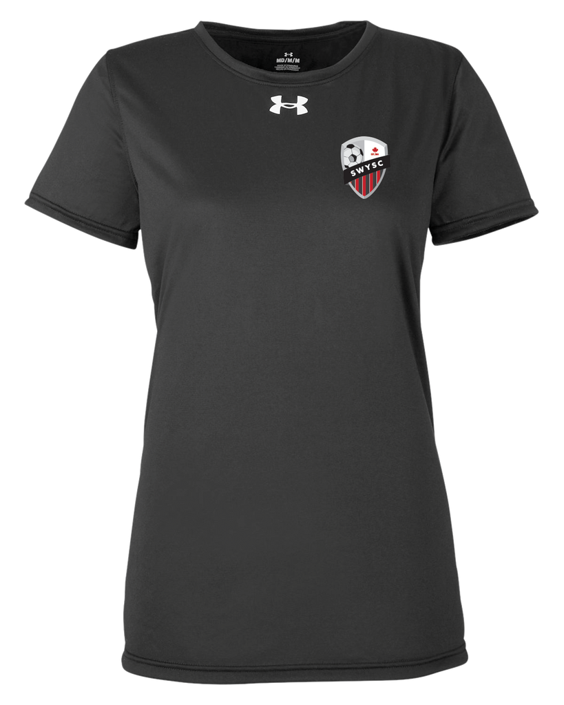 SWYSC Ladies Under Armour® Team Tech T-Shirt with Printed Logo