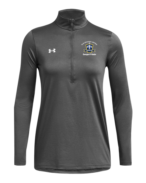 Georges-P.-Vanier Ladies Under Armour Half-Zip Pullover with Embroidered Logo