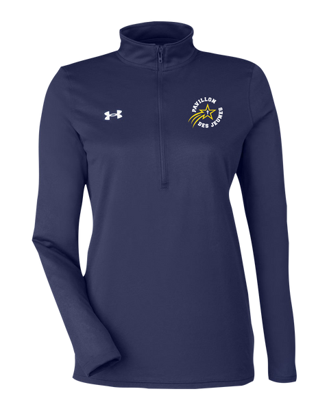 Pavillon Des Jeunes Ladies Under Armour Half-Zip Pullover with Embroidered Logo
