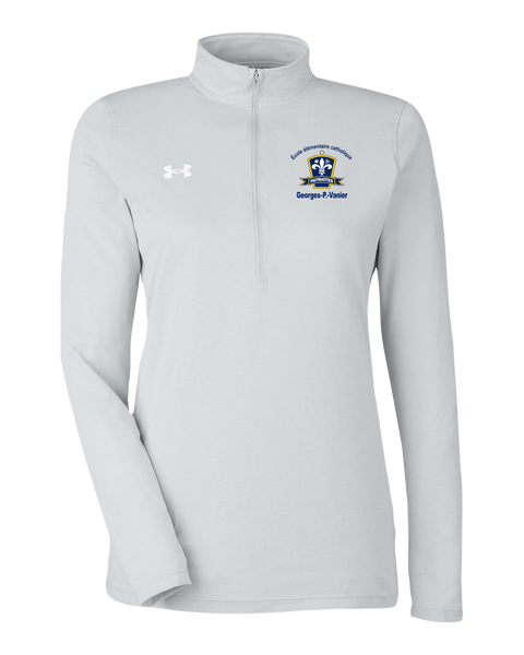 Georges-P.-Vanier Ladies Under Armour Half-Zip Pullover with Embroidered Logo