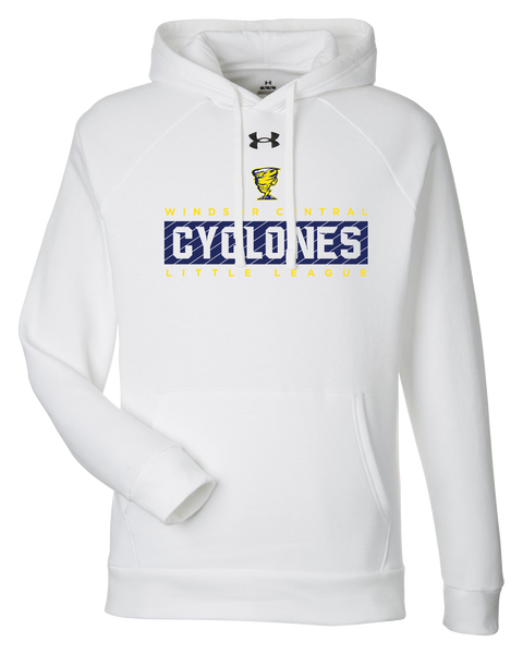 Cyclones Adult Under Armour® Rival Fleece Hooded Sweatshirt with Printed Logo