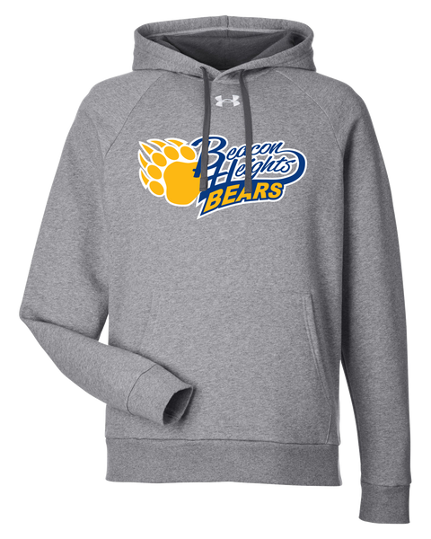 Beacon Heights Under Armour® Rival Fleece Hooded Sweatshirt with Printed Logo