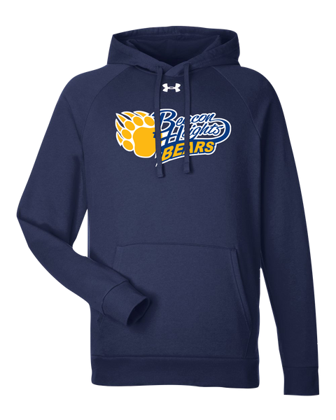 Beacon Heights Under Armour® Rival Fleece Hooded Sweatshirt with Printed Logo