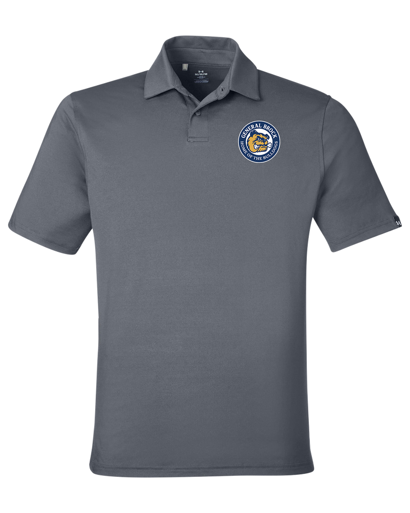 General Brock Mens Under Armour® Recycled Polo with Embroidered Logo