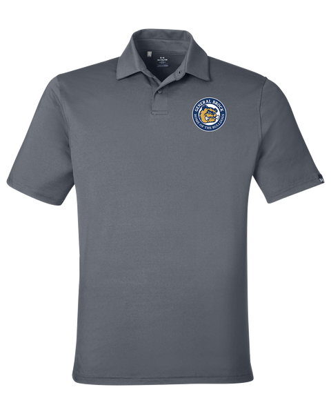 General Brock Mens Under Armour® Recycled Polo with Embroidered Logo