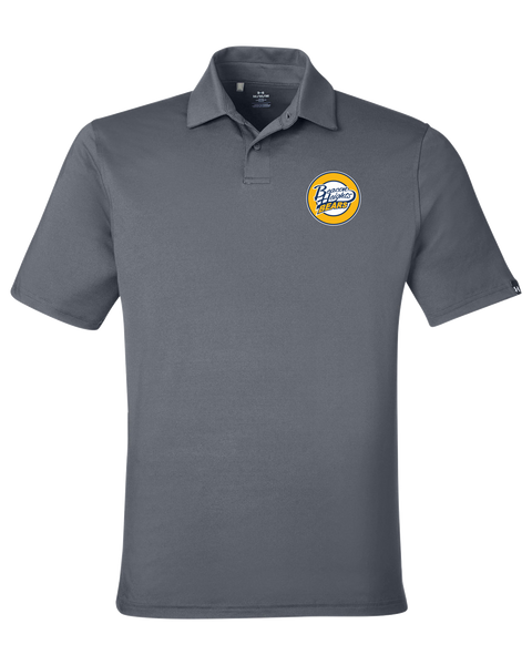 Beacon Heights Mens Under Armour® Recycled Polo with Embroidered Logo