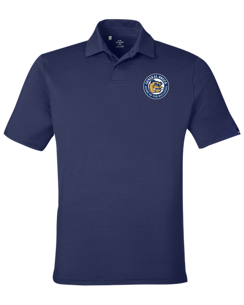 General Brock Mens Under Armour® Recycled Polo with Embroidered Logo