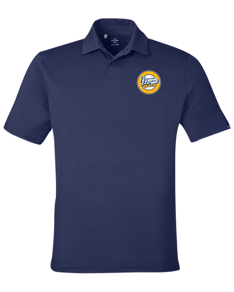 Beacon Heights Mens Under Armour® Recycled Polo with Embroidered Logo
