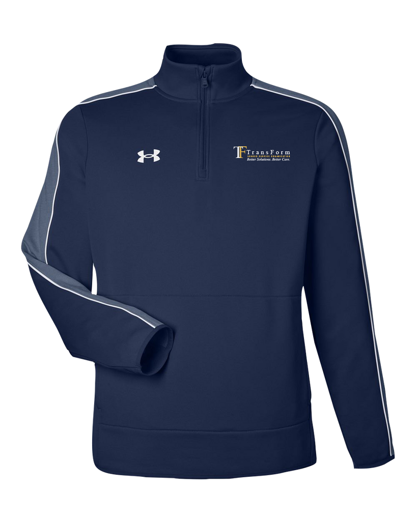 TransForm Adult Command 2.0 Quarter-Zip Pullover with Printed Logo
