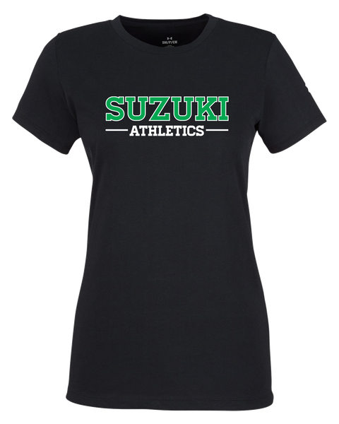 LADIES Suzuki Athletics Under Armour Athletic 2.0 T-Shirt with Printed Logo