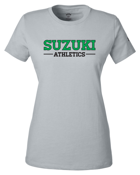 LADIES Suzuki Athletics Under Armour Athletic 2.0 T-Shirt with Printed Logo