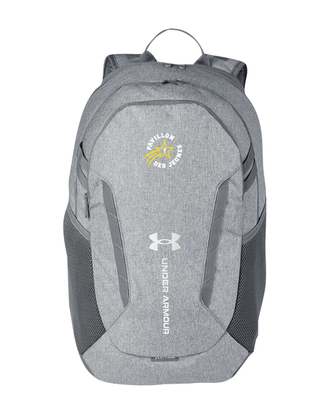 Pavillon Des Jeunes Under Armour Hustle Backpack with Embroidered Logo