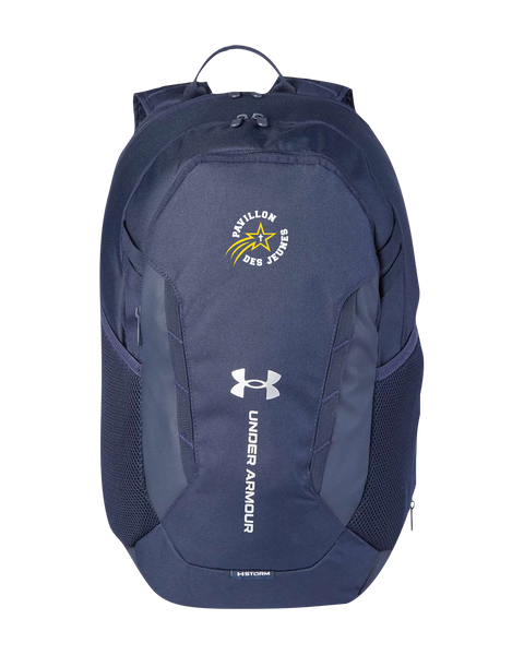 Pavillon Des Jeunes Under Armour Hustle Backpack with Embroidered Logo