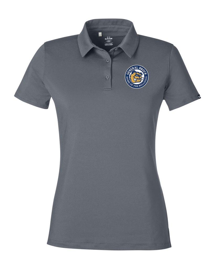 General Brock Ladies Under Armour® Recycled Polo with Embroidered Logo