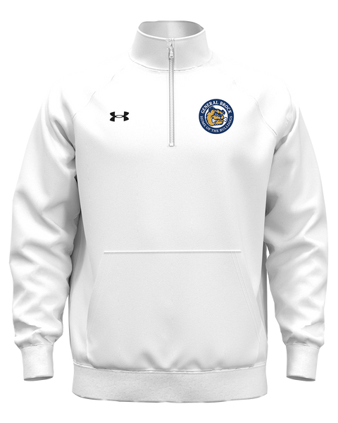 General Brock Adult Under Armour Rival Fleece Quarter-Zip with Embroidered Logo