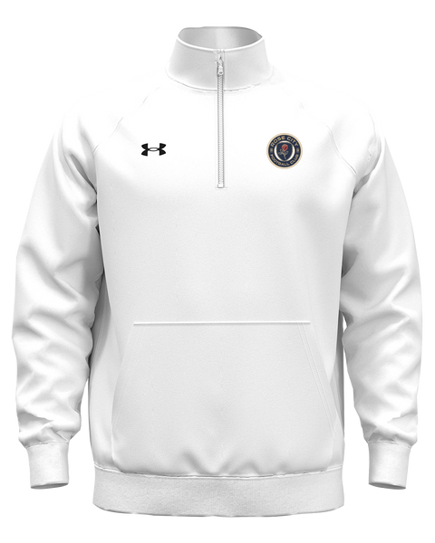 Rose City Football Club Adult Under Armour® Rival Fleece Quarter-Zip with Embroidered Logo