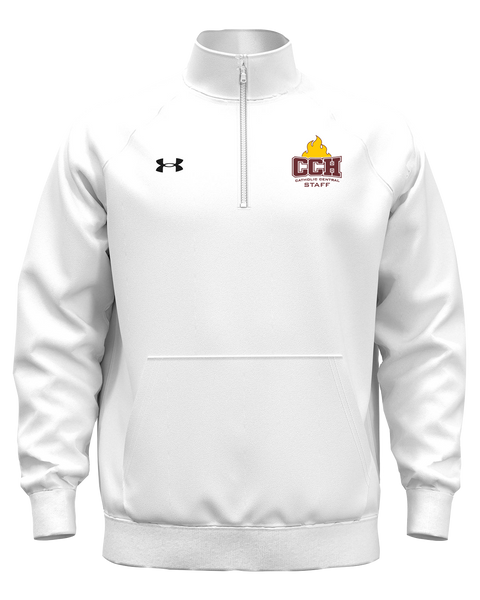 Catholic Central Adult Under Armour Rival Fleece Quarter-Zip with Embroidered Logo