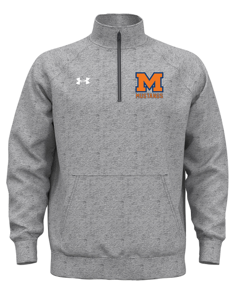 Vincent Massey Adult Under Armour Rival Fleece Quarter-Zip with Embroidered Logo
