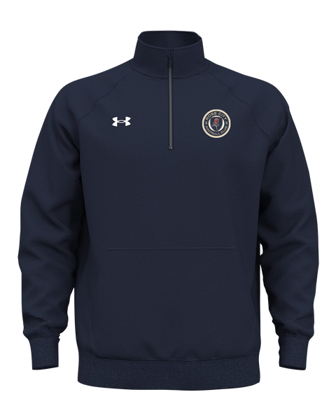 Rose City Football Club Adult Under Armour® Rival Fleece Quarter-Zip with Embroidered Logo